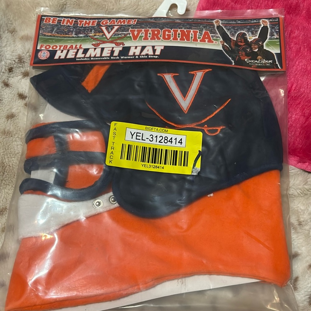 Virginia Cavaliers Helmet Hat NWT